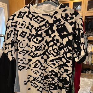 Black and White Graphic T-Shirt